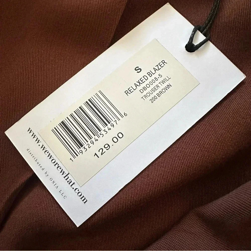WEWOREWHAT Relaxed Blazer Size Small NWT - Picture 9 of 9
